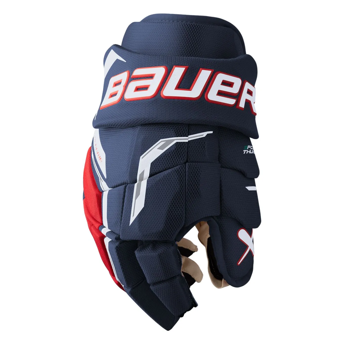 Bauer Hockeyhandskar Supreme F50 Pro Sr Navy/Red/White