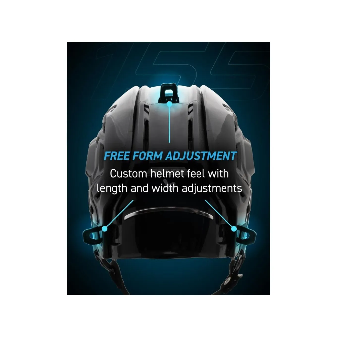 Bauer Hockeyhjälm Re-Akt 155 Black