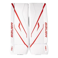 Bauer Målvaktsbenskydd GSX Int White/Red