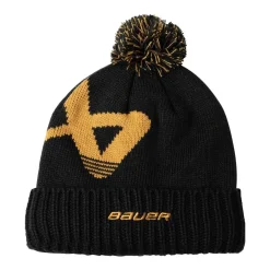 Bauer Mössa Intarsia Knit Pom Yth Black/Yellow