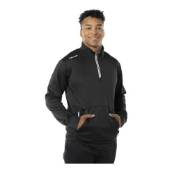 Bauer Tröja Team Fleece 1/2 Zip Sr Black