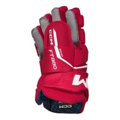 CCM Hockeyhandskar Jetspeed FT880 Sr Red/White