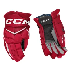 CCM Hockeyhandskar Jetspeed FT8 Sr Red/White