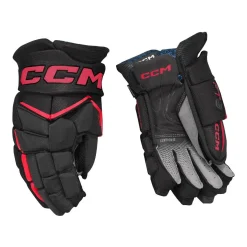 CCM Hockeyhandskar Jetspeed FT8 Sr Black/Red