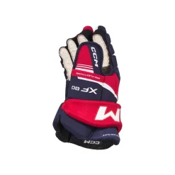 CCM Hockeyhandskar Tacks XF 80 Jr Navy/Red/White