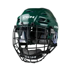 CCM Hockeyhjälm 310 Combo Jr Dark Green