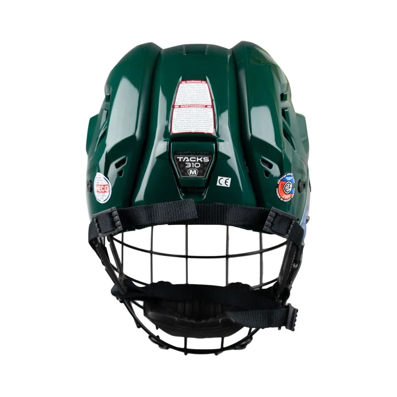 CCM Hockeyhjälm 310 Combo Sr Dark Green