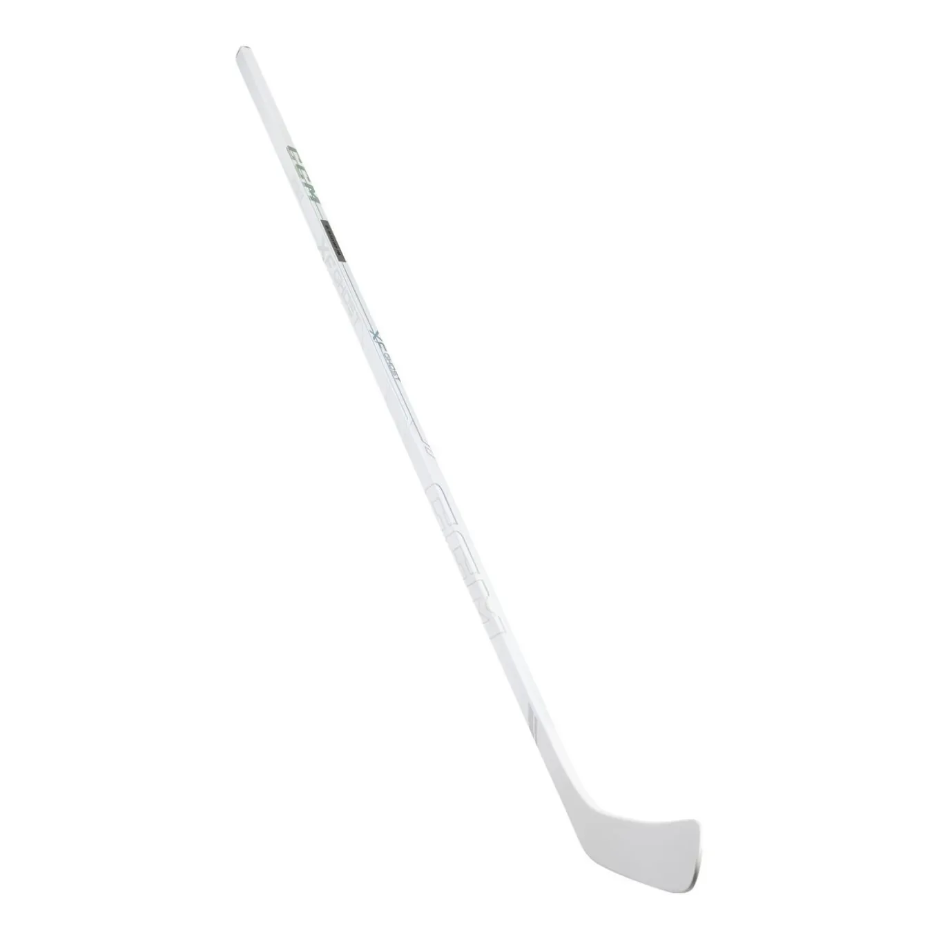 CCM Hockeyklubba XF Ghost Jr White