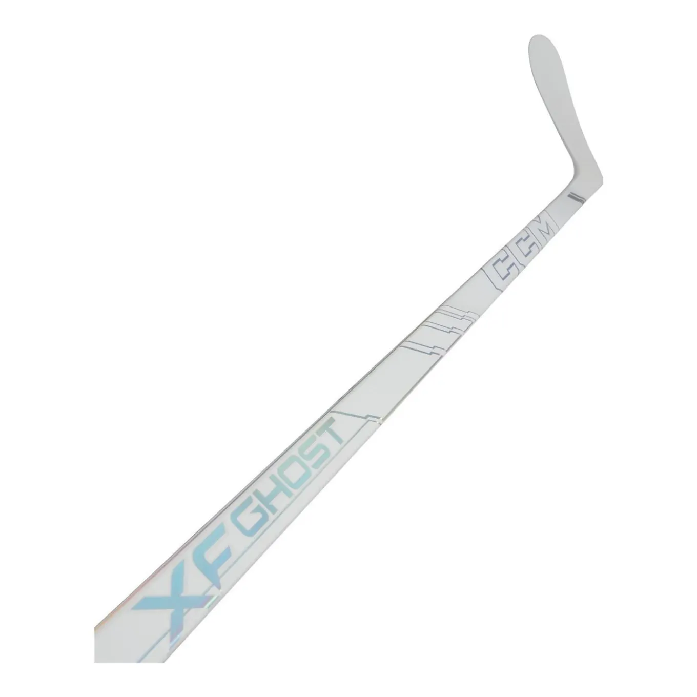 CCM Hockeyklubba XF Ghost Yth - 30 Flex White