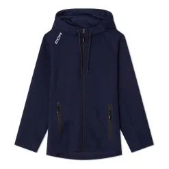 CCM Hoodie Full Zip Tech Fleece Sr Navy