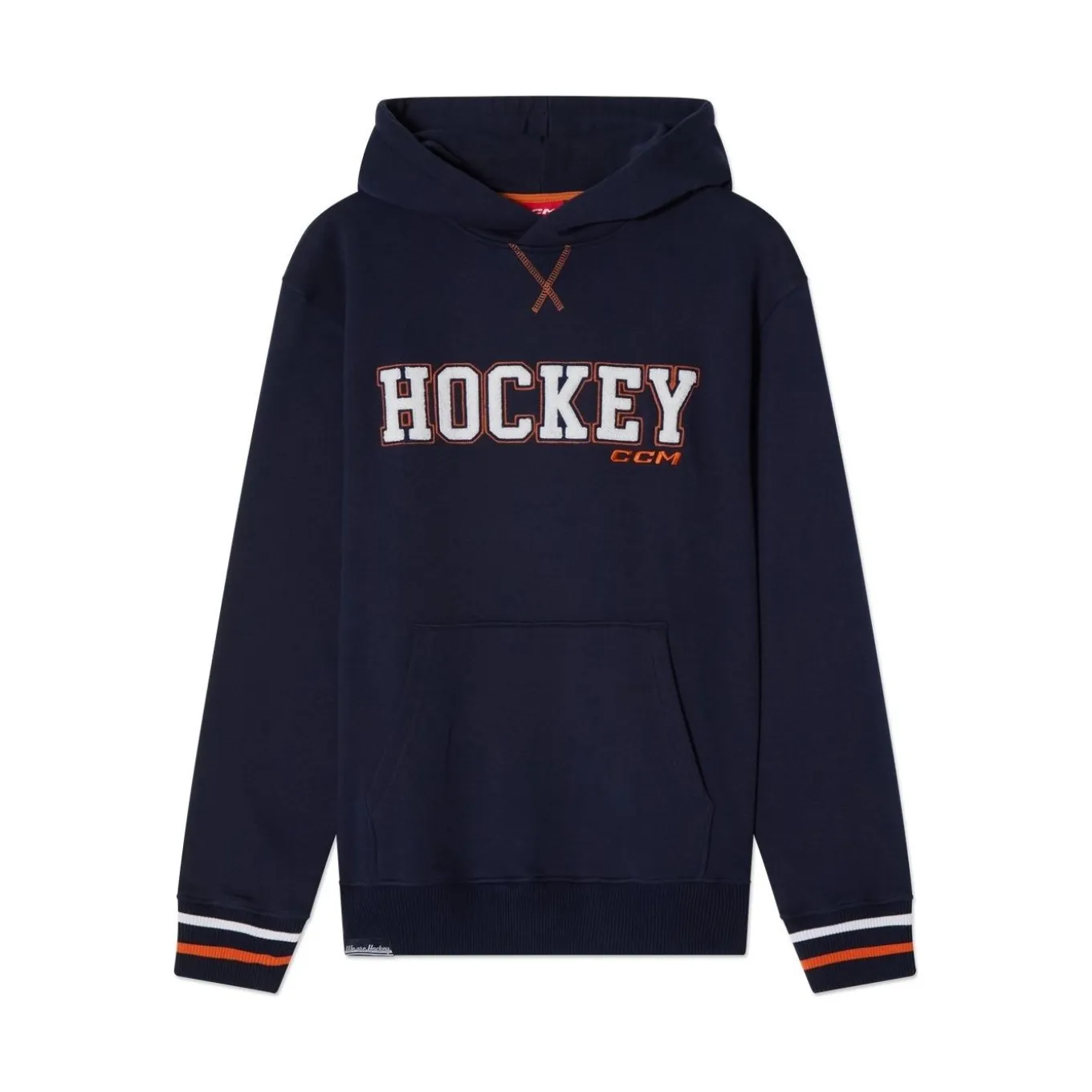CCM Hoodie Stripe Sr Navy