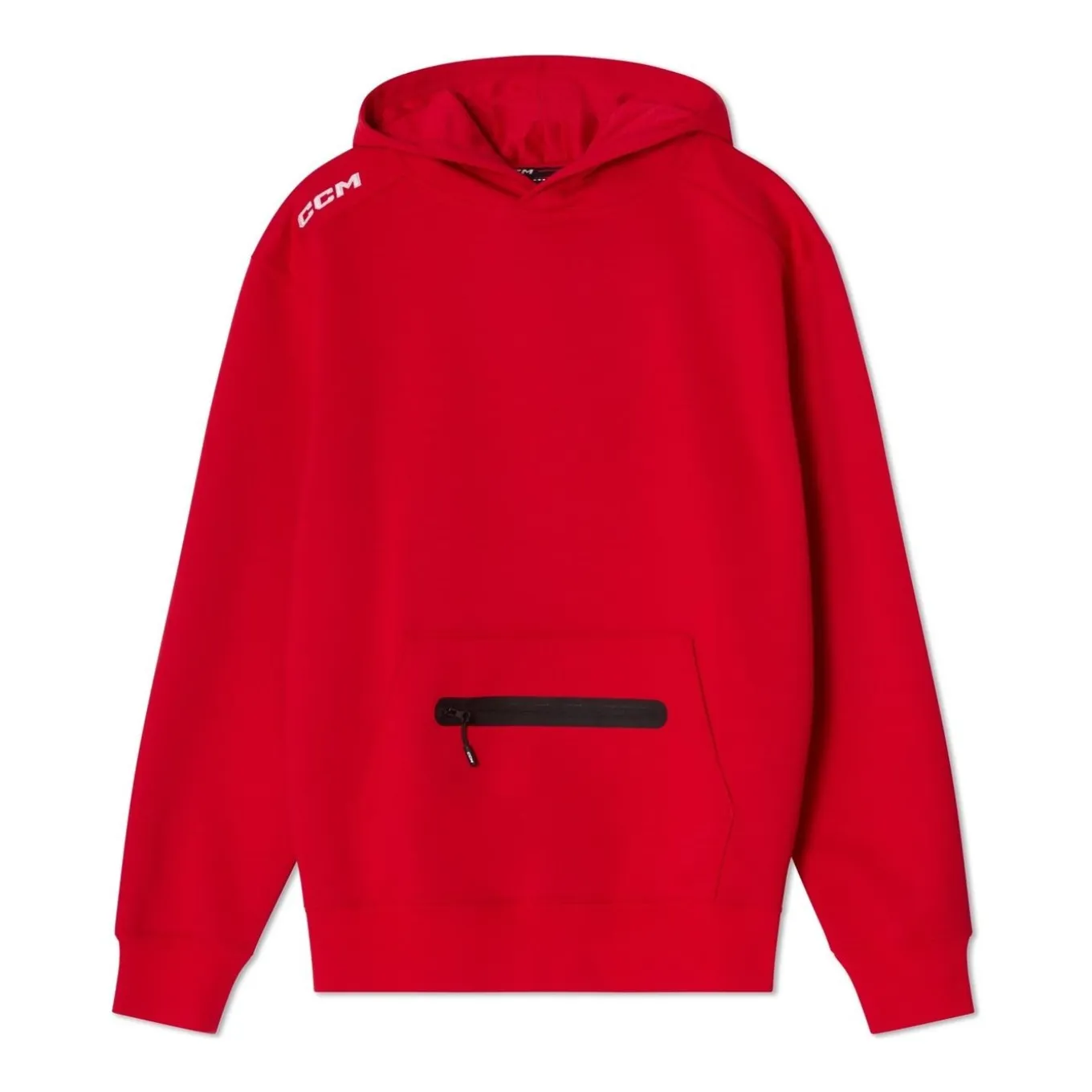 CCM Hoodie Tech Fleece Womens Sr Red