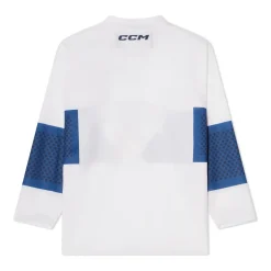 CCM Matchtröja Replica Team Finland Jr White