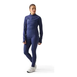 CCM Tröja Dam Långärmad Thermal Sr Heather Blue
