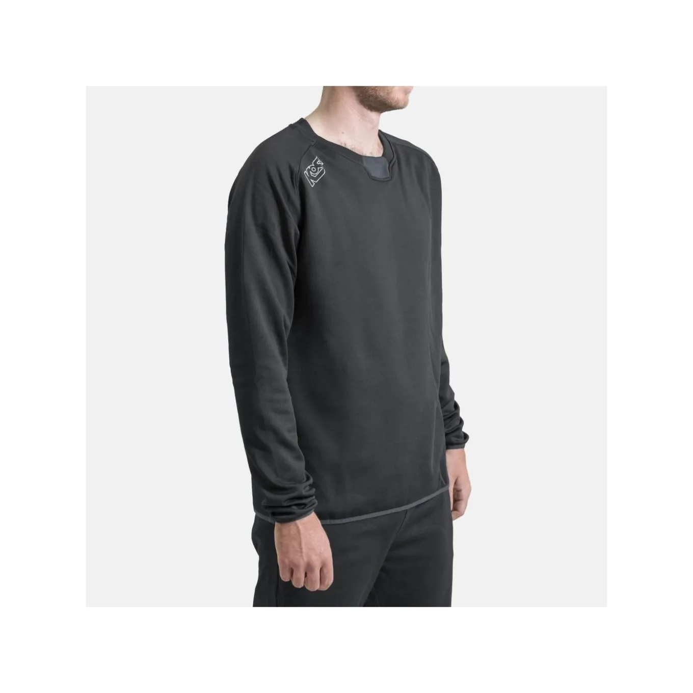 Kosa Tröja Round Neck Sr Black
