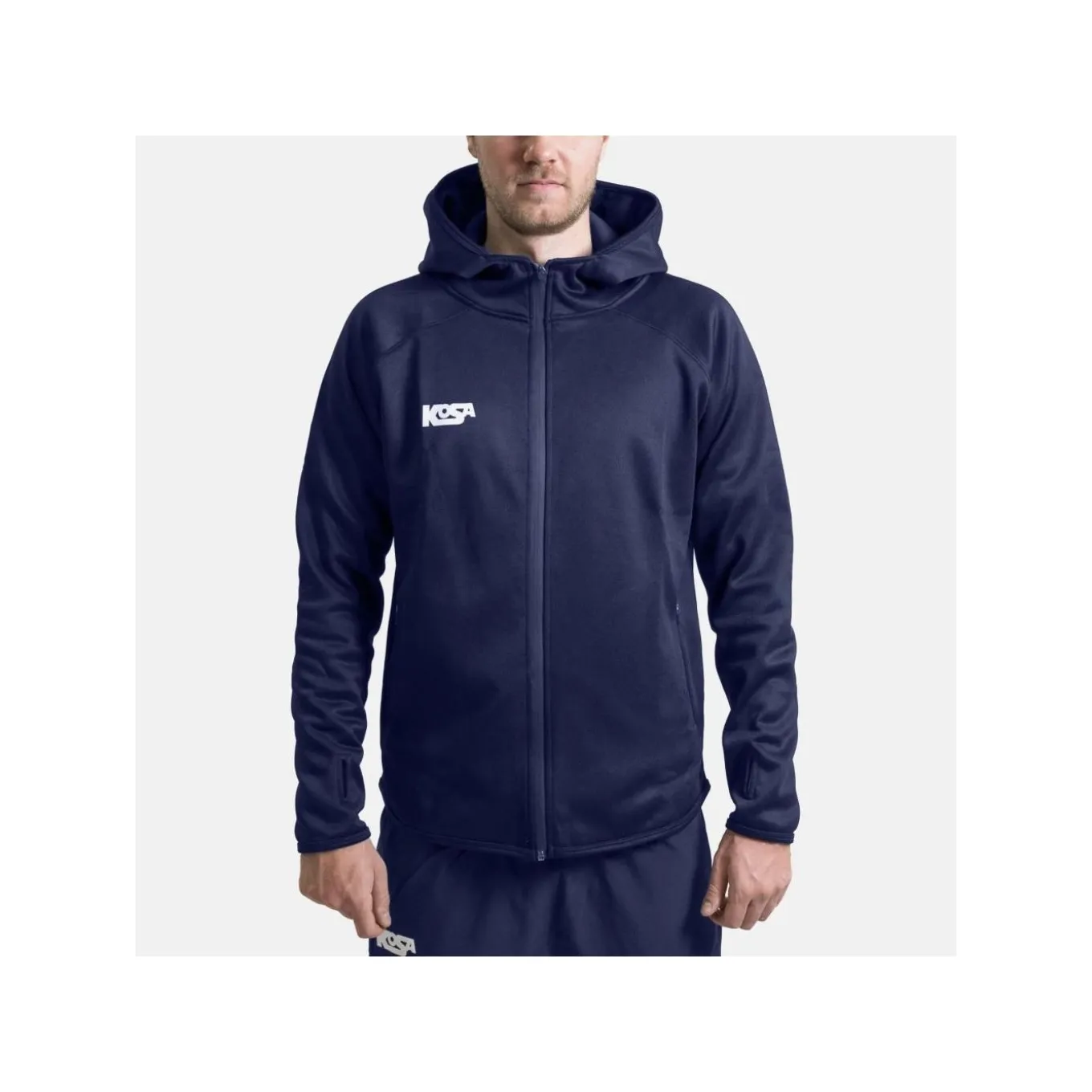 Kosa Zip Hoodie Jr Navy