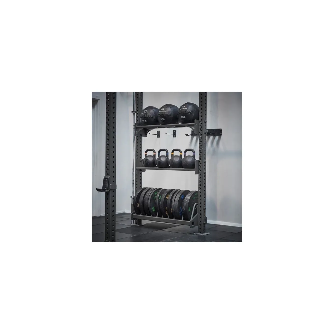 Kraftmark Hyllförvaring För Kettlebells / Slamballs