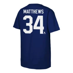 Outerstuff T-Shirt Name & Number Jr Auston Matthews