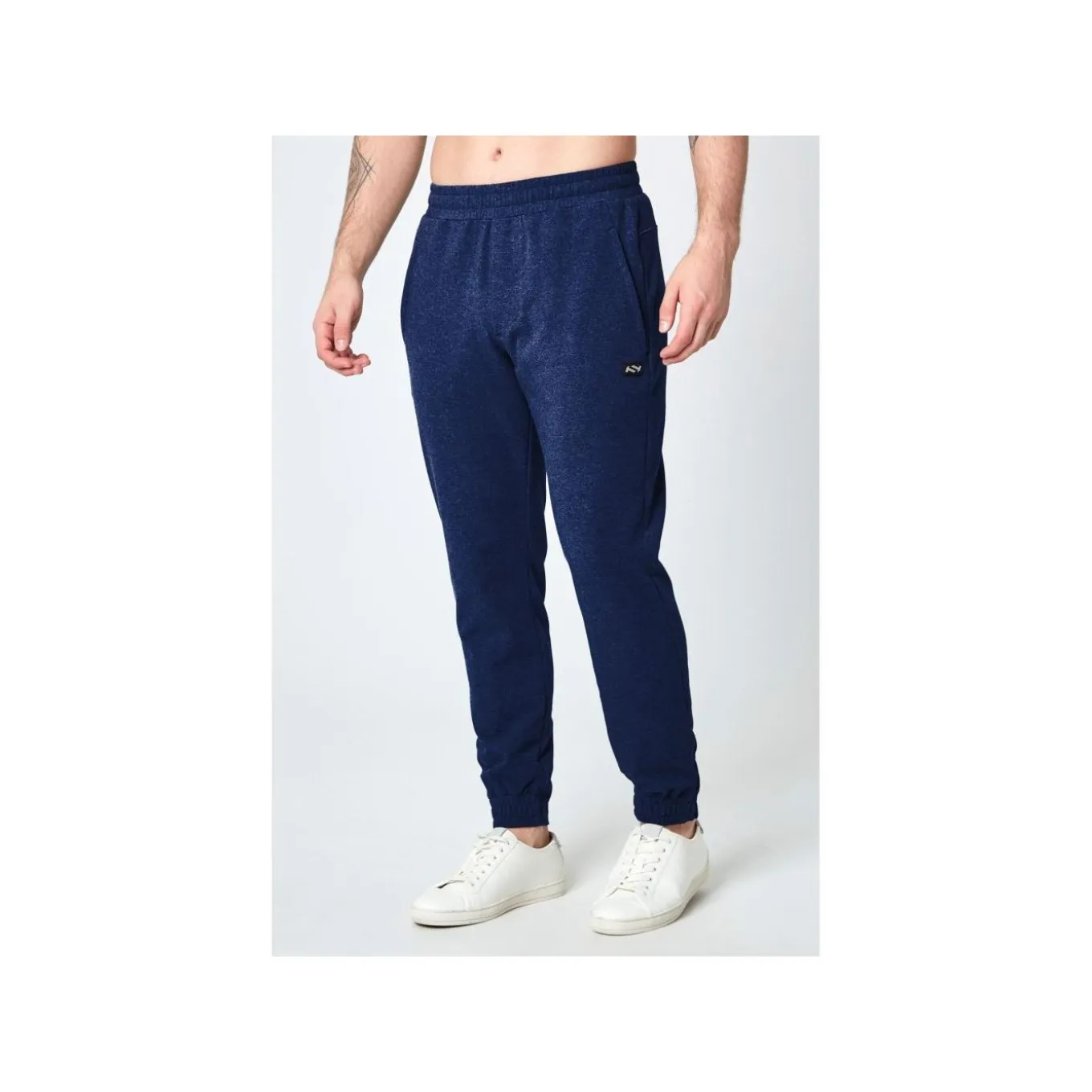 TRUE Byxa Terry Crew Yth Navy Blue