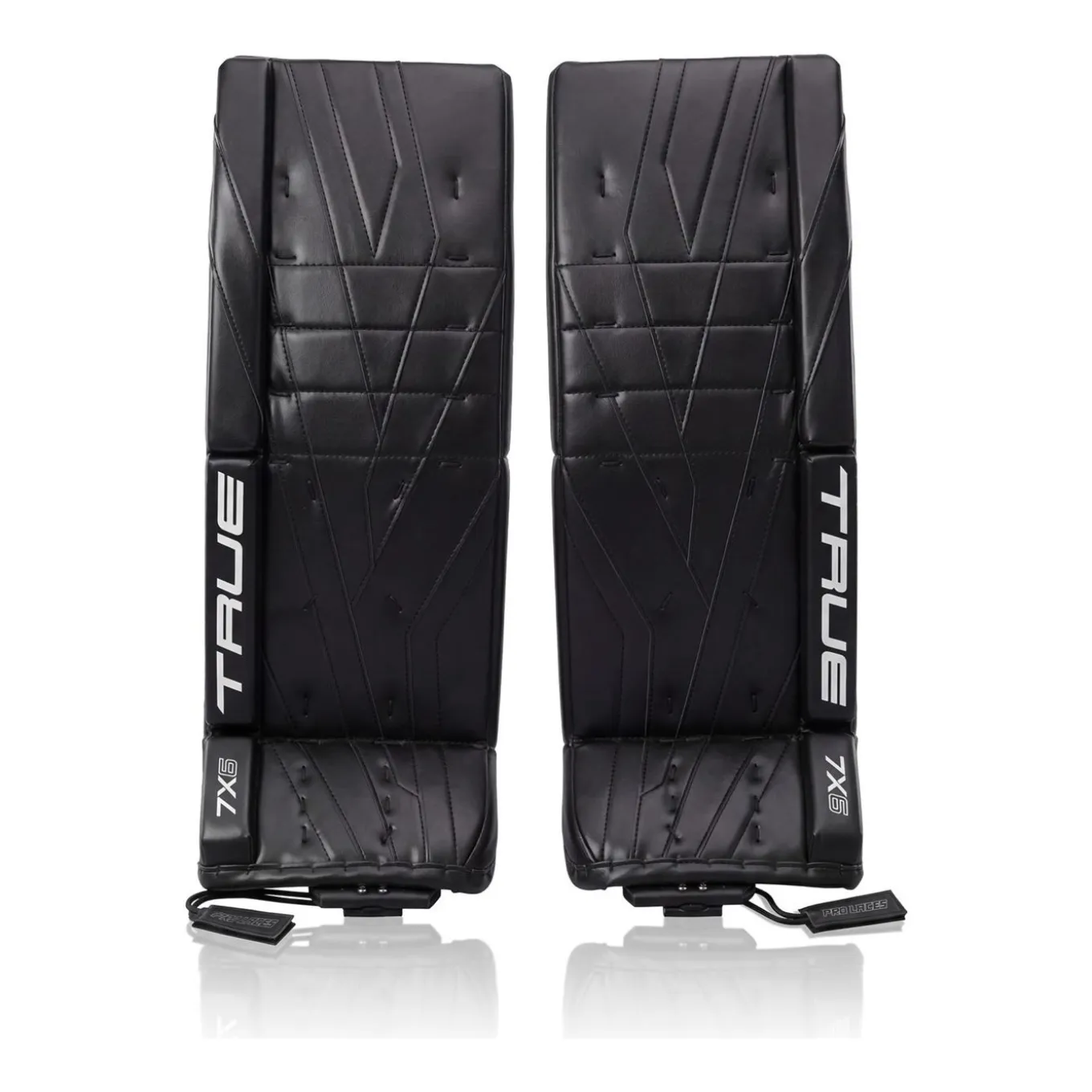 True Målvaktsbenskydd Catalyst 7X6 Sr Black/Black