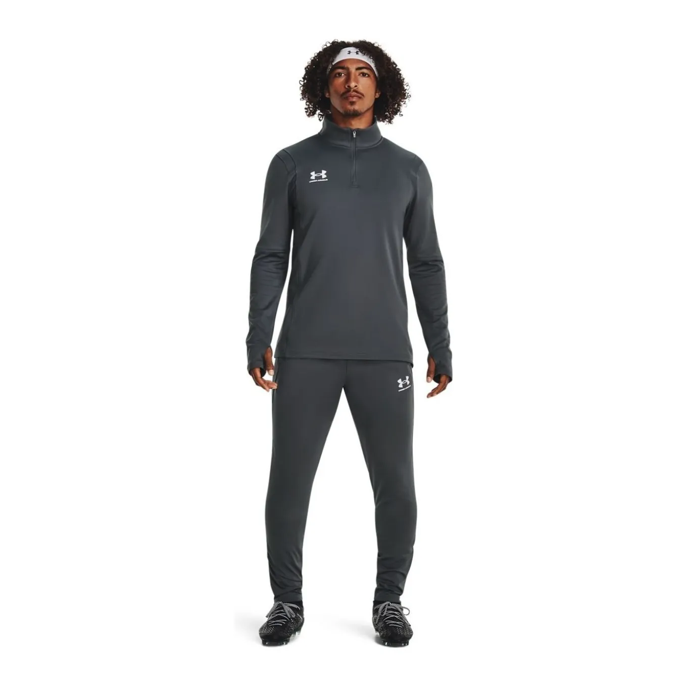 Under Armour Byxor Challenger Training Youth Castlerock Light Heather