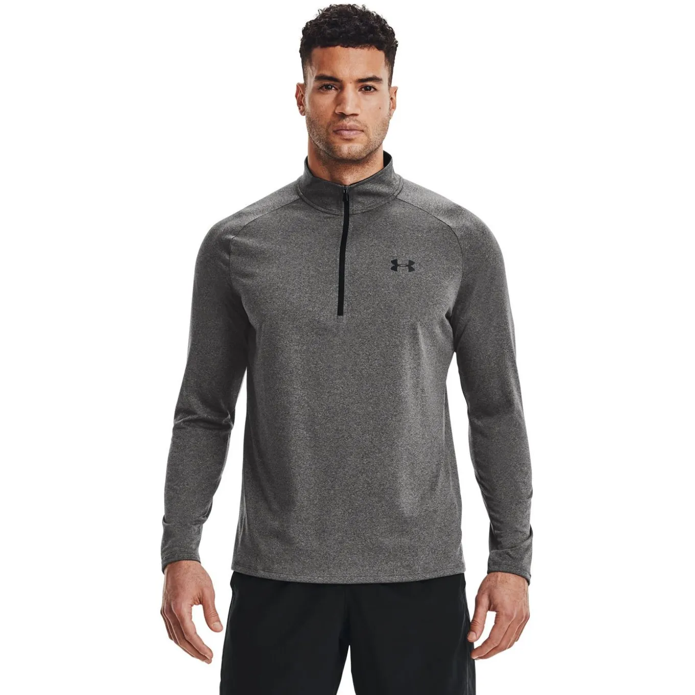 Under Armour Tröja Tech 2.0 1/2 Zip Carbon Heather
