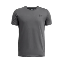 Under Armour T-shirt Sportstyle Left Chest SS Youth Black/Gray